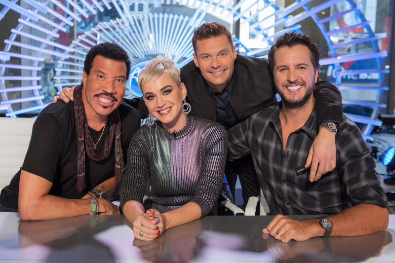 LIONEL RICHIE, KATY PERRY, RYAN SEACREST, LUKE BRYAN