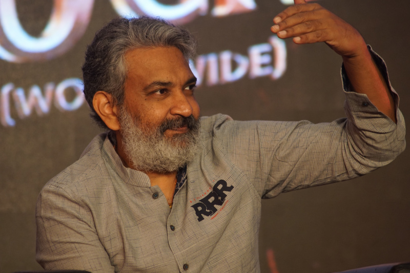mumbai, hindistan - 06 nisan: s s rajamouli katılır'RRR' film success bash on April 06, 2022 in Mumbai, India. (Photo by Prodip Guha/Getty Images)
